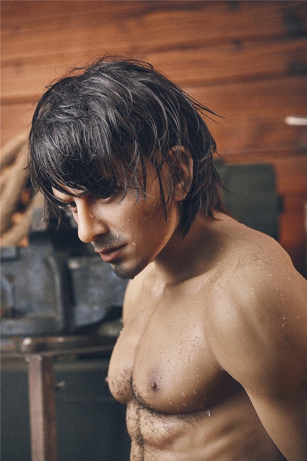 162cm TPE Athletic Gray Eyes Small Breasts Male Sex Doll Detail View 12