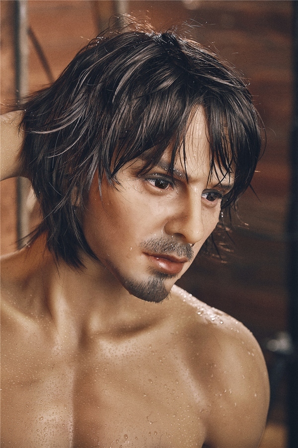 162cm TPE Gray Eyes Full Lips Male Sex Doll Detail View 17