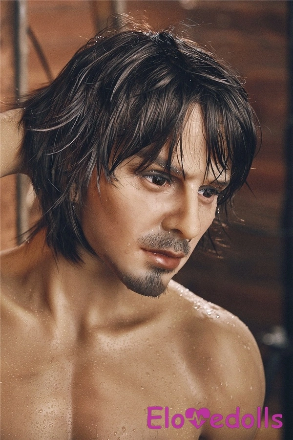 162cm TPE Gray Eyes Full Lips Male Sex Doll Detail View 17