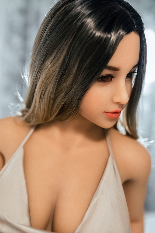 160cm F Cup TPE Brunette Petite Breasts Amber Eyes BBW Sex Doll Gallery 6