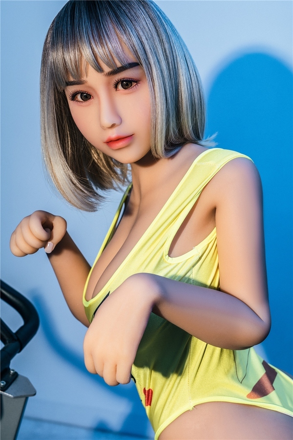 160cm F Cup TPE Gray Eyes Blonde Thin Lips Realistic Sex Doll Gallery 7