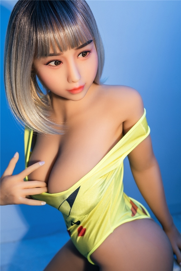 160cm F Cup TPE Blonde Thin Lips Athletic Realistic Sex Doll Detail View 2