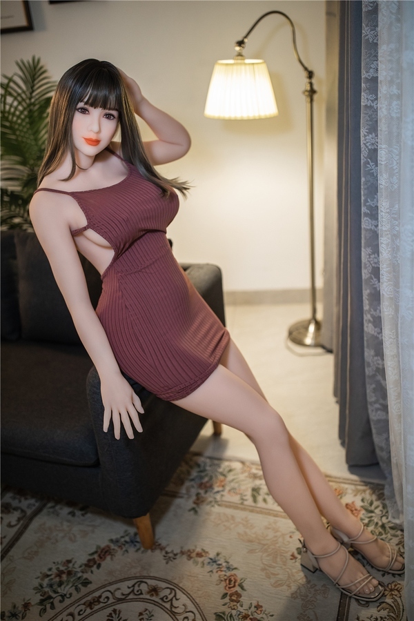 160cm F Cup TPE Petite Breasts Voluptuous Full Lips Realistic Sex Doll Gallery 3
