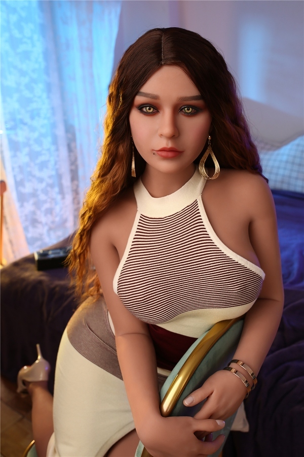 164cm F Cup TPE Amber Eyes Petite Breasts Thin Lips Sex Doll Gallery 9