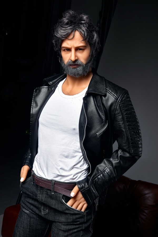 175cm TPE Athletic Gray Eyes Male Sex Doll Gallery 2