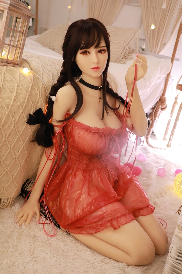 158cm C Cup TPE Petite Thin Lips Gray Eyes Teen Sex Doll Gallery 5