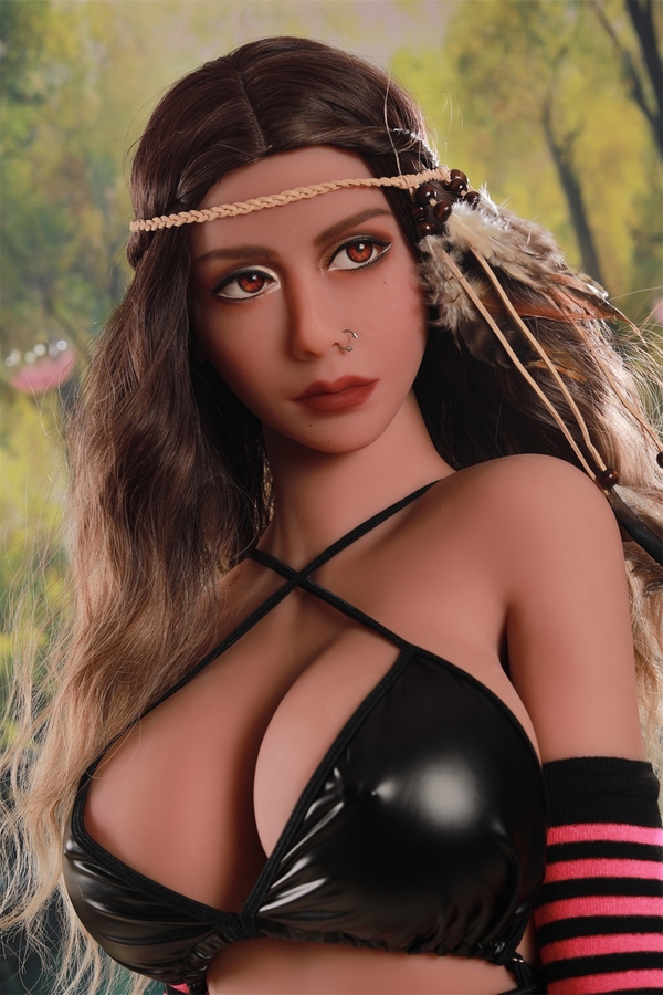 158cm C Cup TPE Brunette Full Lips Voluptuous Realistic Sex Doll Gallery 5