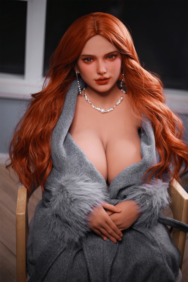 85cm E Cup TPE Thin Lips Red Petite Breasts Sex Doll Torso Detail View 1
