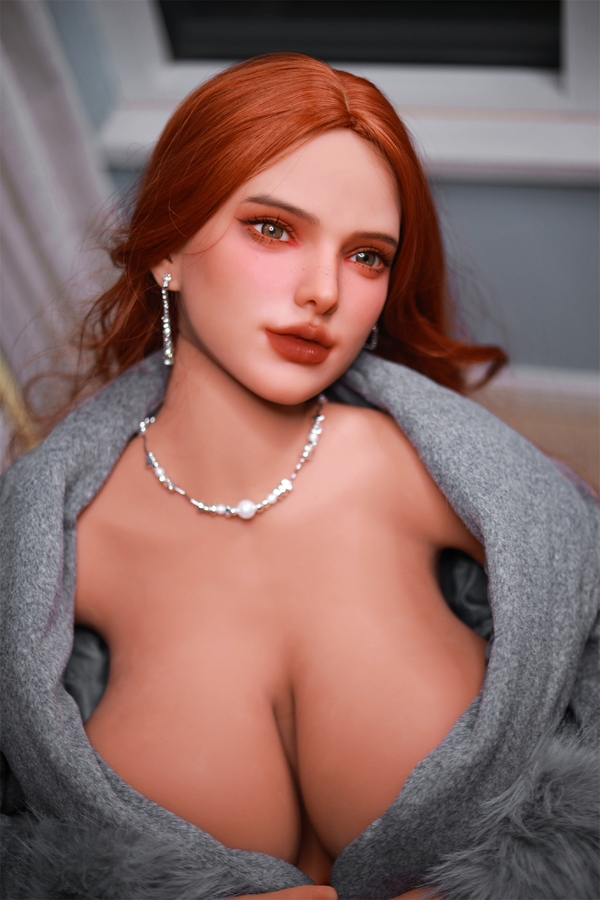 85cm E Cup TPE Petite Breasts Red Sex Doll Torso Detail View 2