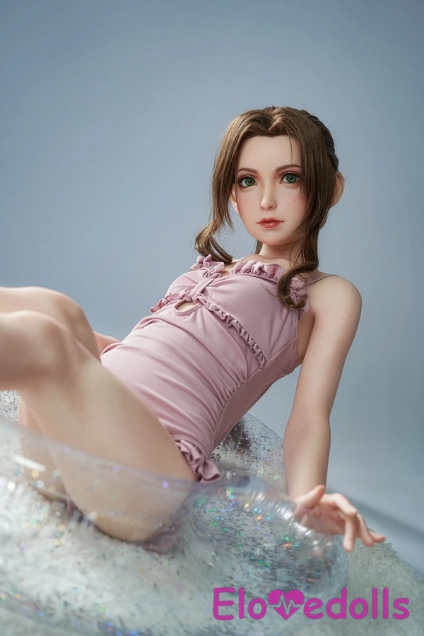 Búp bê tình dục tuổi teen 125cm A Cup TPE mắt xám ngực nhỏ môi mỏng Xem chi tiết 5