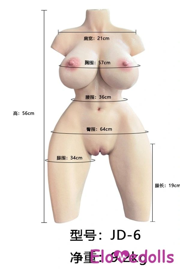 Galeri 7 Boneka Seks Payudara Besar 56cm C Cup Silikon Bibir Penuh Mata Amber Pirang