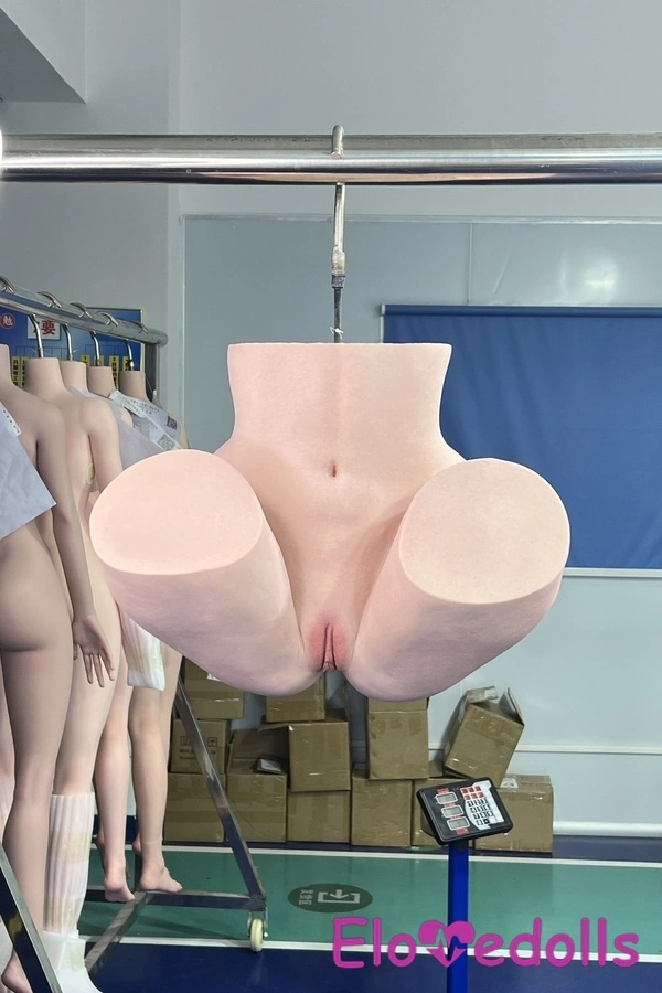 39cm Silicone Medium Breasts Gray Eyes Thin Lips Sex Doll Torso Gallery 2