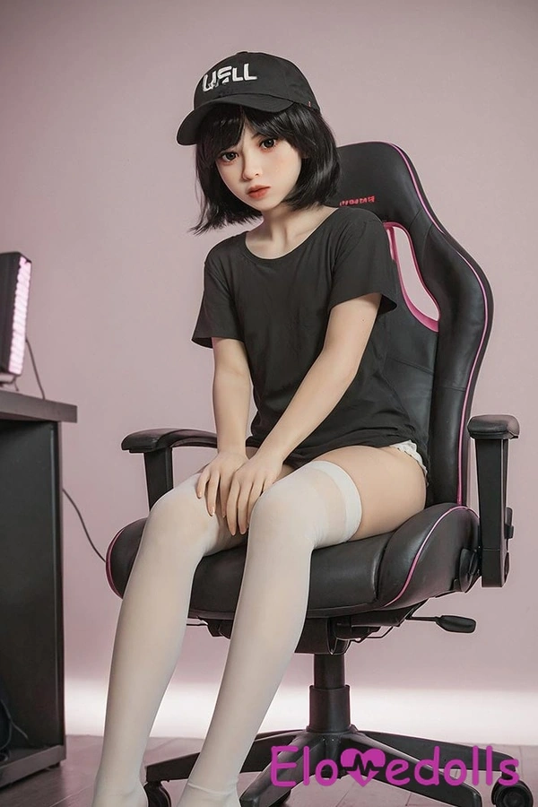 132cm A Cup TPE Black Small Breasts Petite Japanese Sex Doll Detail View 1