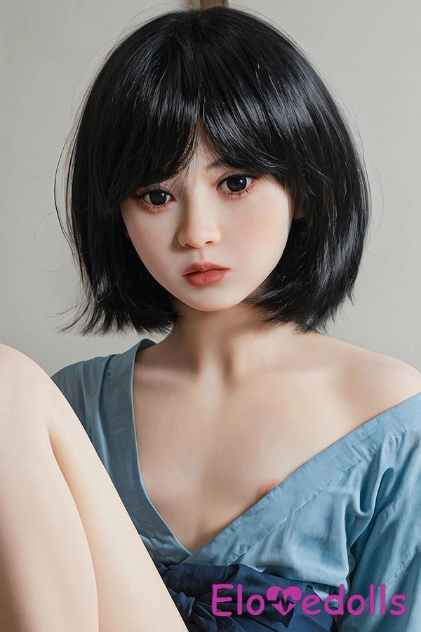 132cm A Cup TPE Petite Black Small Breasts Japanese Sex Doll Detail View 3