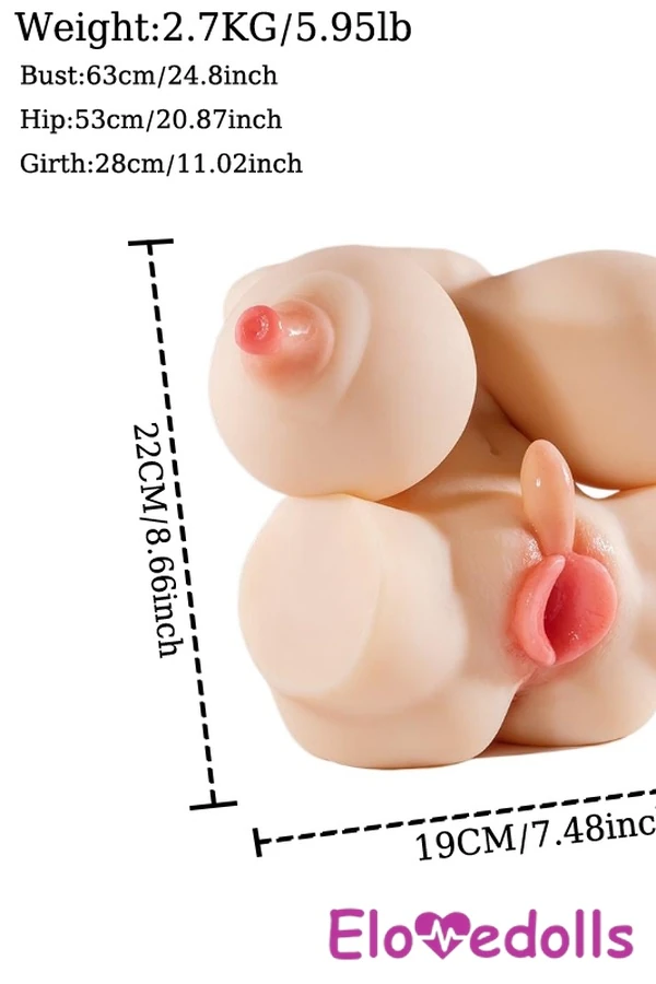 YQ Doll 22cm F Cup TPE Torso Doll detail view 3