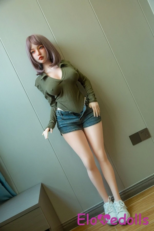 EU stock 140cm TPE adult doll with standing feet