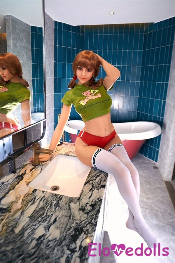 159cm TPE Petite Breasts Hourglass Thin Lips Teen Sex Doll Detail View 10