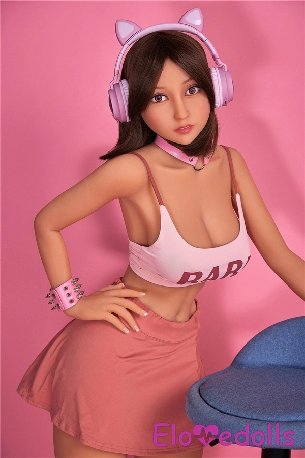 153cm TPE Pink Glossy Lips Petite Best Sex Dolls Gallery 7