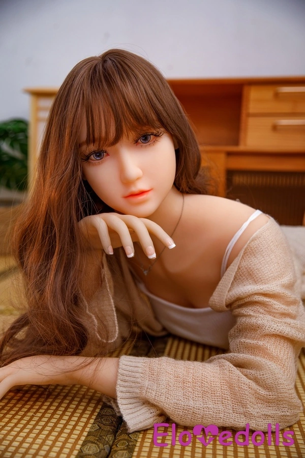 158 см, чашка A, ТПЕ, натуральні губи, бурштинові очі, брюнетка, азіатська секс-лялька, галерея 3