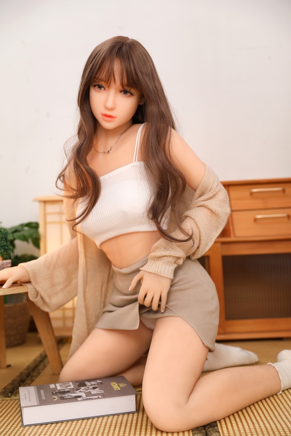 158cm A Cup TPE Amber Eyes Small Breasts Natural Lips Asian Sex Doll Gallery 6