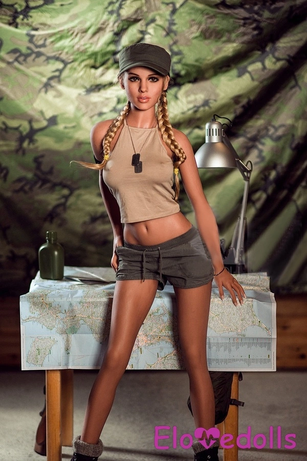 Búp bê tình dục Châu Âu 158cm Cúp B TPE Ngực nhỏ Mắt hổ phách Môi tự nhiên Bộ sưu tập 7