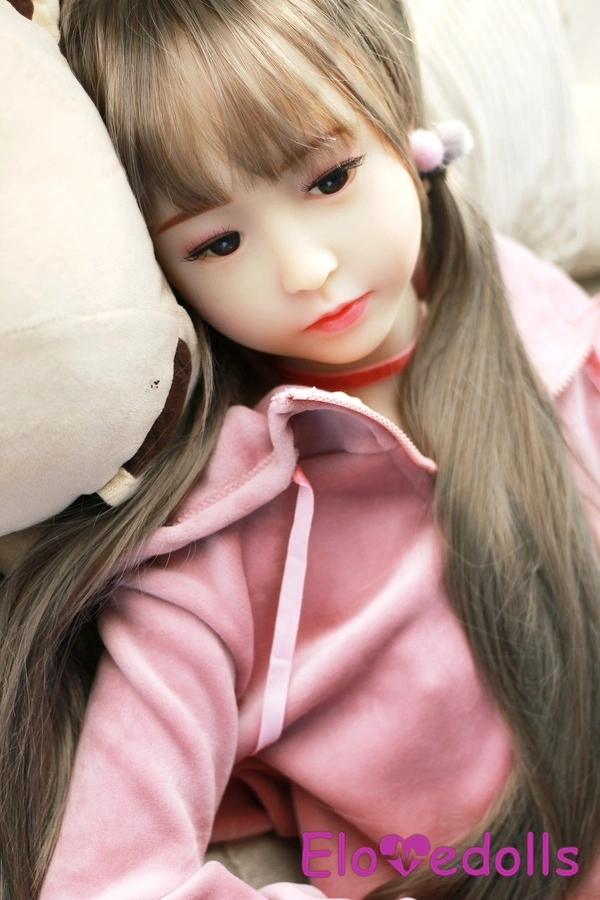 100cm A Cup TPE Gray Eyes Medium Breasts Mini Sex Doll Gallery 9