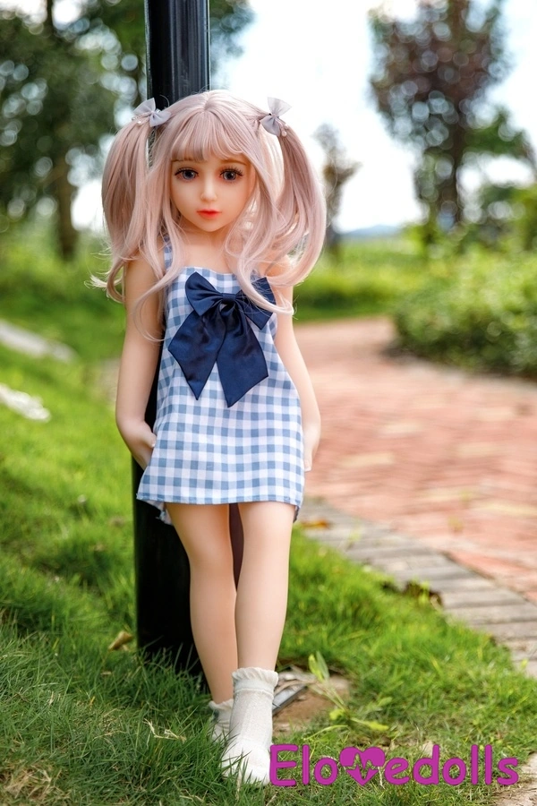 70cm B Cup TPE Small Breasts White Thin Lips Mini Sex Doll Gallery 7