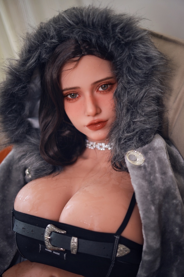 85cm E Cup TPE Voluptuous White Gray Eyes Sex Doll Torso Detail View 7