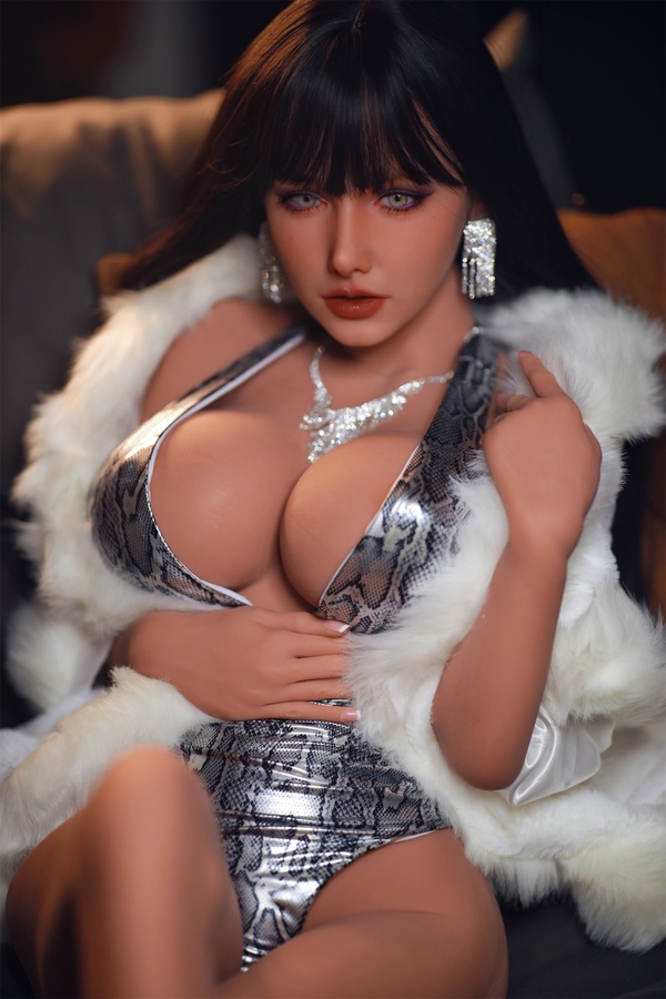 156cm D Cup TPE Amber Eyes Petite Breasts Voluptuous Sex Doll Gallery 7