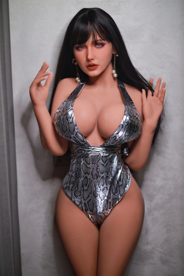 156cm D Cup TPE Black Petite Breasts Voluptuous Sex Doll Detail View 9