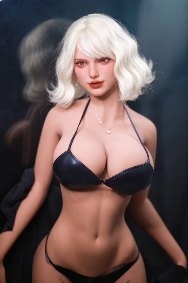 166cm E Cup TPE Extra Large Breasts Thin Lips Blonde American Sex Doll Detail View 11
