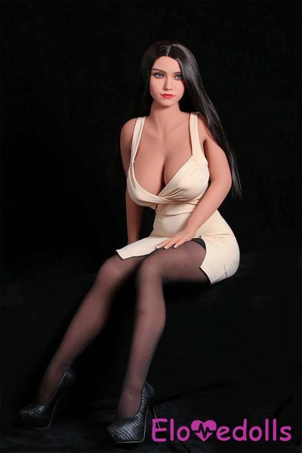 155 см, чашка H, TPE, пишні чорні мініатюрні груди, реалістична секс-лялька, галерея 2