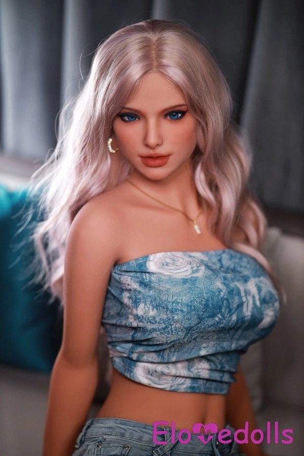 166 см, чашка C, TPE, тонкі губи, мініатюрна блондинка BBW, секс-лялька, детальний огляд 5