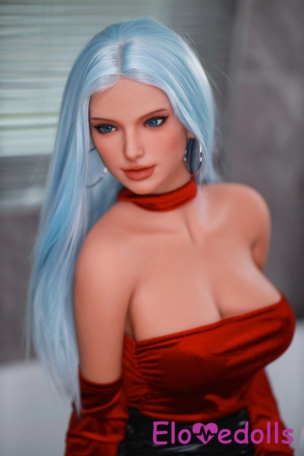 166cm C Cup TPE White Petite Breasts Glossy Lips Custom Sex Doll Detail View 14