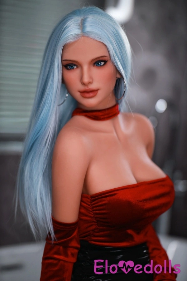 166cm C Cup TPE Petite Breasts White Glossy Lips Custom Sex Doll Detail View 16