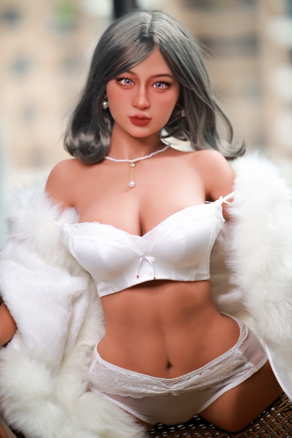 80cm B Cup TPE Brown Eyes Brunette Petite Breasts Lifelike Sex Doll Gallery 6
