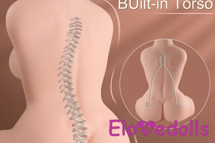 45cm C Cup TPE Λεπτά Χείλη Κεχριμπαρένια Μάτια Μικρό Στήθος Κορμός Σεξ Κούκλας Συλλογή 5