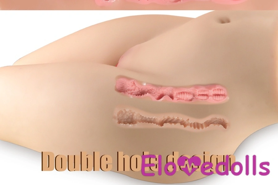 Búp bê tình dục TPE 35cm, môi mỏng, mắt xám đầy đặn, thân hình chi tiết 1