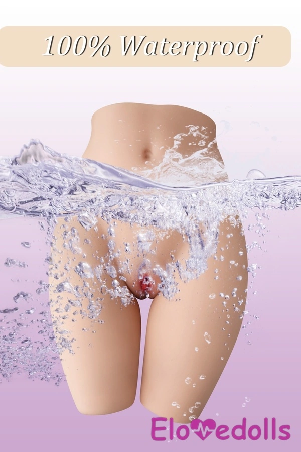 Búp bê tình dục TPE 35cm, môi mỏng, mắt xám đầy đặn, thân hình chi tiết 4