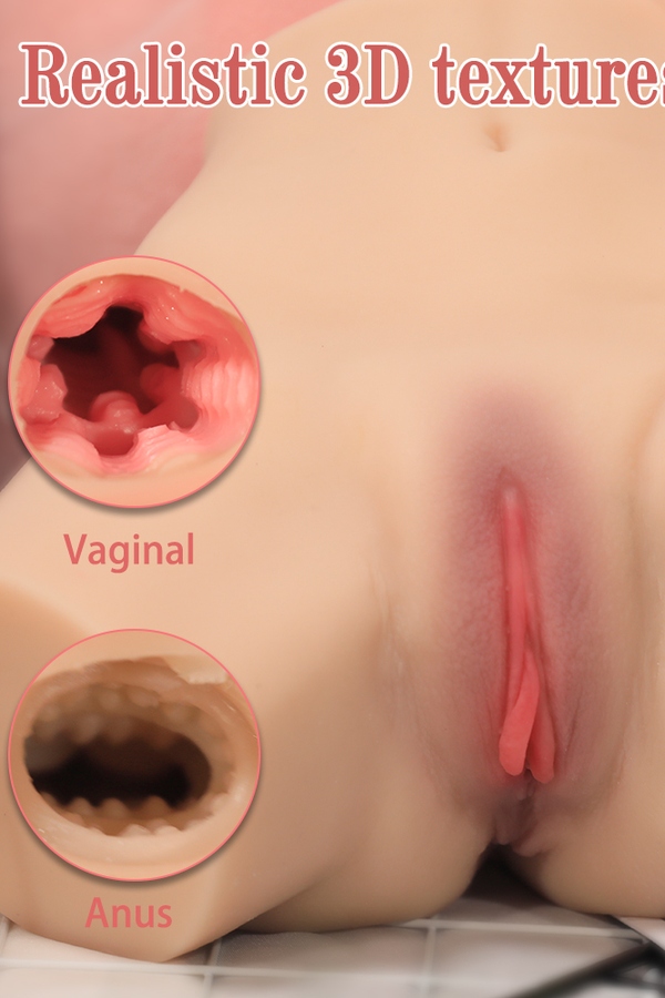 5cm TPE Thin Lips Voluptuous Medium Breasts Sex Doll Torso Product