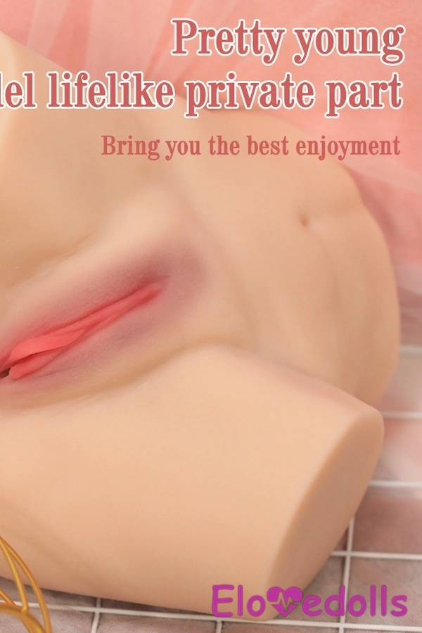 Búp bê tình dục TPE 5cm ngực vừa, môi mỏng gợi cảm, thân hình 6