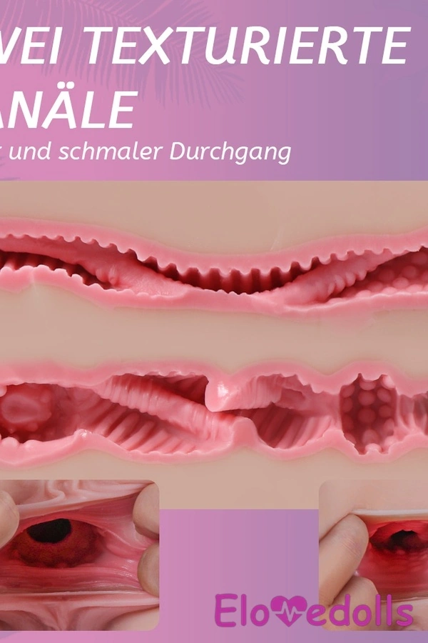 37cm TPE Thin Lips Large Breasts Voluptuous Sex Doll Torso Gallery 6