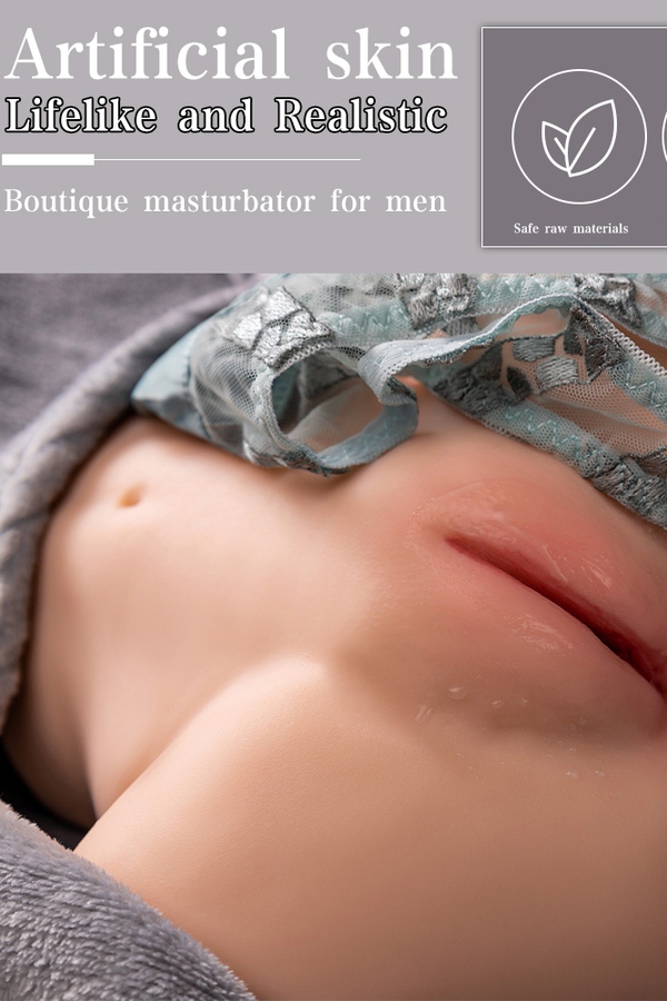 20cm TPE Small Breasts Gray Eyes Voluptuous Sex Doll Torso Product