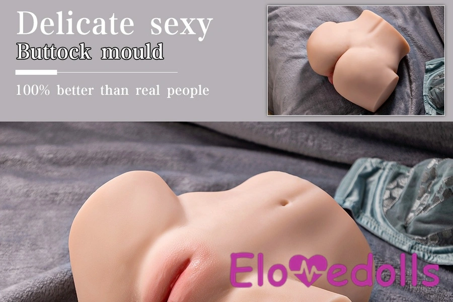 20cm TPE Small Breasts Thin Lips Voluptuous Sex Doll Torso Detail View 2