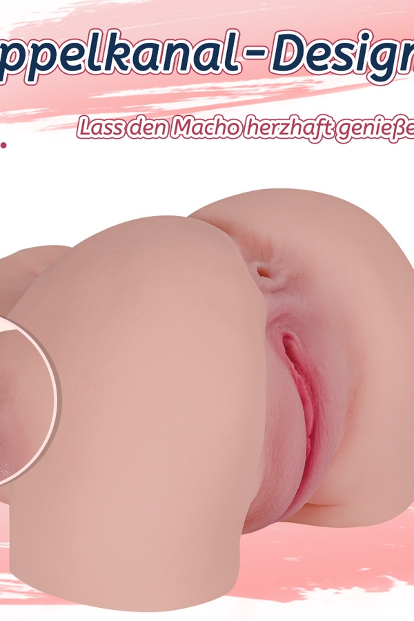 22cm TPE Gray Eyes Voluptuous Thin Lips Sex Doll Torso Gallery 2