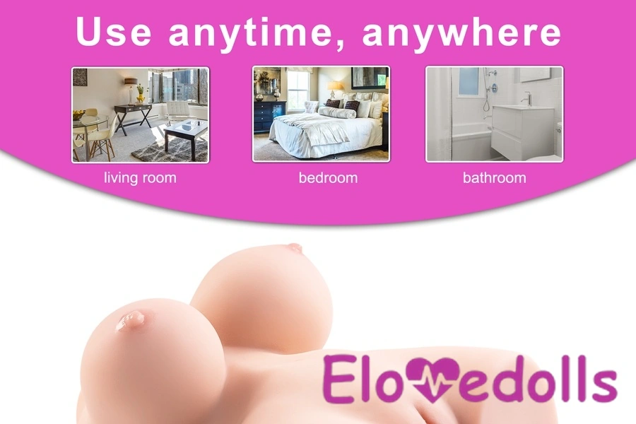 Búp bê tình dục TPE ngực nhỏ gợi cảm 31cm, môi mỏng, thân hình chi tiết Xem 2