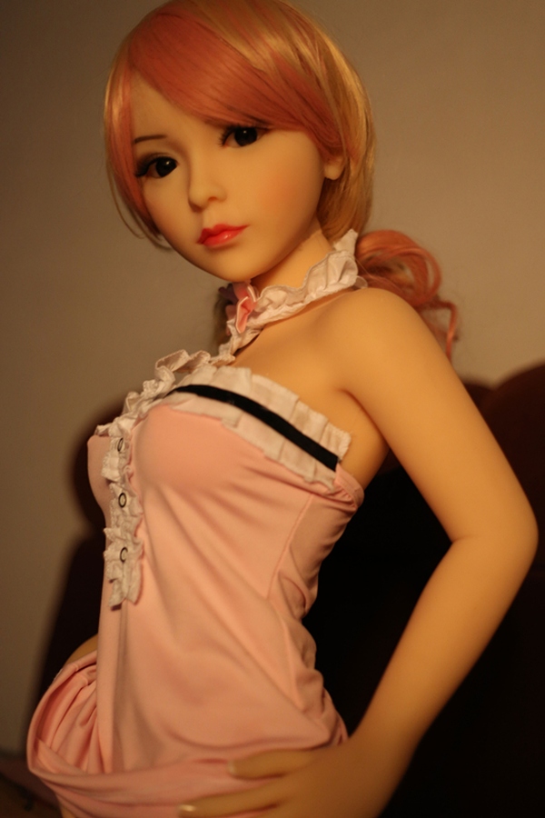 100cm B Cup TPE Amber Eyes Petite Breasts Mini Sex Doll Gallery 5