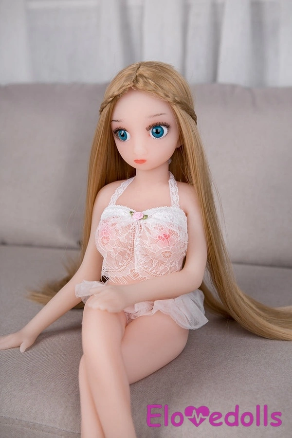 70cm B Cup TPE Ξανθιά Κεχριμπαρένια Μάτια Μικρό Στήθος Μίνι Κούκλα Σεξ Λεπτομέρειες Προβολή 2