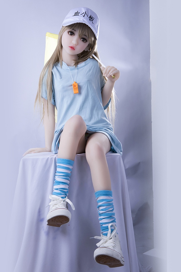 100cm C Cup TPE Petite Thin Lips Gray Eyes Asian Sex Doll Gallery 4