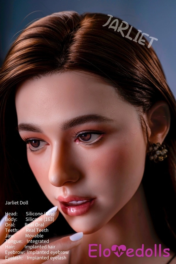 163cm D Cup TPE Brunette Medium Breasts Amber Eyes Realistic Sex Doll Product